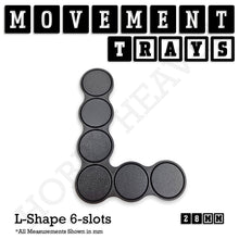 Load image into Gallery viewer, 28mm Movement Trays for Tabletop Games | Wargaming | Full Range - ModelBricks
