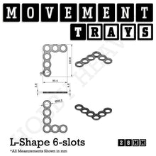 Load image into Gallery viewer, 28mm Movement Trays for Tabletop Games | Wargaming | Full Range - ModelBricks
