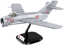 Load image into Gallery viewer, LIM - 1 (MiG-15SB) - Polish Air Force 1952 brick plane model - COBI 5822 - 504 bricks - ModelBricks
