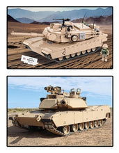 Load image into Gallery viewer, M1A2 Abrams brick tank model - COBI 2632 - 1013 bricks
