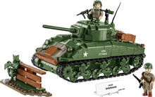 Load image into Gallery viewer, M4A1 Sherman brick tank model - COBI 3126 - 663 bricks
