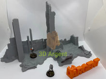 Load image into Gallery viewer, Metal Wreckage Terrain Set – 2 pieces | 28mm–32mm Sci-Fi Legion Miniature Scenery
