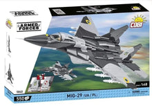 Load image into Gallery viewer, MIG 29 brick plane model - COBI 5840 - 590 bricks - ModelBricks
