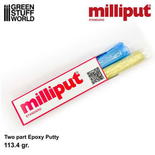 Load image into Gallery viewer, Milliput Standard Epoxy Putty Yellow Grey - 113g - ModelBricks
