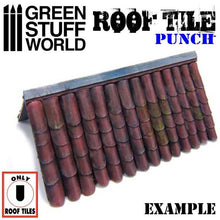 Load image into Gallery viewer, Green Stuff World: Miniature Roof Tile Punch - ModelBricks
