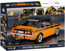 Load image into Gallery viewer, Opel Manta A GT/E 1974 brick model car - COBI 24349 - 1938 bricks
