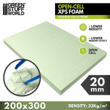 Load image into Gallery viewer, Green Stuff World: Open Cell XPS Foam Sheet - 200 x 300mm - ModelBricks
