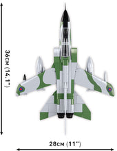 Load image into Gallery viewer, Panavia Tornado GR.1 RAF brick plane model - COBI 5852 - 520 bricks - ModelBricks
