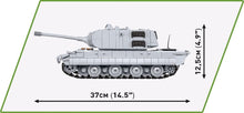 Load image into Gallery viewer, Panzerkampfwagen E-100 brick tank model - COBI 2572 - 1511 bricks
