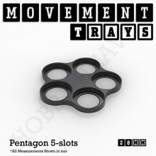 Load image into Gallery viewer, 28mm Movement Trays for Tabletop Games | Wargaming | Full Range - ModelBricks

