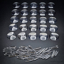 Load image into Gallery viewer, 32mm Round Flying Clear Plastic Base - ModelBricks
