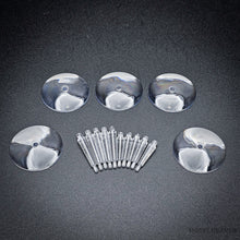 Load image into Gallery viewer, 32mm Round Flying Clear Plastic Base - ModelBricks
