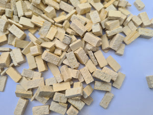 1:35th Scale 250 Yellow Stone Wall Blocks