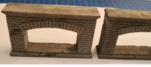 Load image into Gallery viewer, 2 x 1:24th Scale Fireplaces in Grey - ModelBricks
