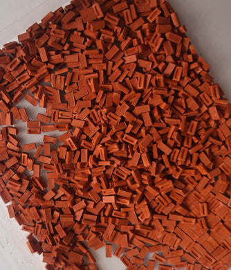 1:48th Scale 1400 Brick Red Bricks - ModelBricks