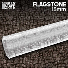 Load image into Gallery viewer, Green Stuff World: 15mm Textured Rolling Pin - Flagstone - ModelBricks
