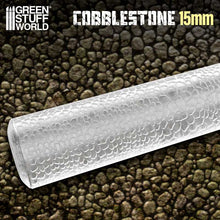Load image into Gallery viewer, Green Stuff World: 15mm Textured Rolling Pin - Cobblestone - ModelBricks

