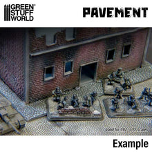 Load image into Gallery viewer, Green Stuff World: 15mm Textured Rolling Pin - Pavement - ModelBricks
