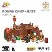 Load image into Gallery viewer, Roman Camp Gate brick model - COBI 20077 - 600 bricks
