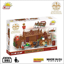 Load image into Gallery viewer, Roman Camp Gate brick model - COBI 20077 - 600 bricks
