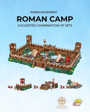Load image into Gallery viewer, Roman Camp Gate brick model - COBI 20077 - 600 bricks
