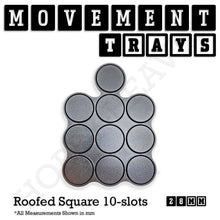 Load image into Gallery viewer, 28mm Movement Trays for Tabletop Games | Wargaming | Full Range - ModelBricks
