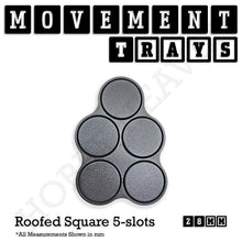 Load image into Gallery viewer, 28mm Movement Trays for Tabletop Games | Wargaming | Full Range - ModelBricks
