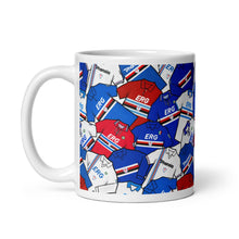 Load image into Gallery viewer, Sampdoria Retro Shirts Collage Ceramic Football Mug
