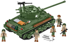 Load image into Gallery viewer, Sherman M4A3E8 (76)W brick tank model- COBI 3118 - 865 bricks
