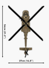 Load image into Gallery viewer, Sikorsky UH-60 Black Hawk helicopter brick model - COBI 5906 - 928 bricks - ModelBricks
