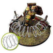 Load image into Gallery viewer, Green Stuff World: 3d Printed Resin Bits Scenery - Simulated Barbed Wire - 1:32-1:35 (5m) - ModelBricks
