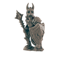 Load image into Gallery viewer, Skeleton (Mace) - ModelBricks
