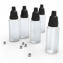 Load image into Gallery viewer, Green Stuff World: 17ml Empty Paint Pots with Mixing Balls - 5pc - ModelBricks
