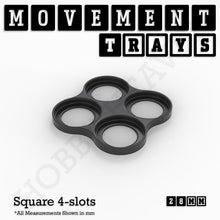 Load image into Gallery viewer, 28mm Movement Trays for Tabletop Games | Wargaming | Full Range - ModelBricks
