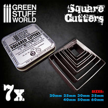 Load image into Gallery viewer, Green Stuff World: Stainless Steel Cutters for Bases - ModelBricks
