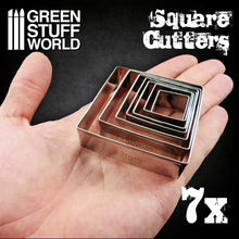 Load image into Gallery viewer, Green Stuff World: Stainless Steel Cutters for Bases - ModelBricks
