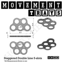 Load image into Gallery viewer, 28mm Movement Trays for Tabletop Games | Wargaming | Full Range - ModelBricks
