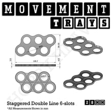 Load image into Gallery viewer, 28mm Movement Trays for Tabletop Games | Wargaming | Full Range - ModelBricks
