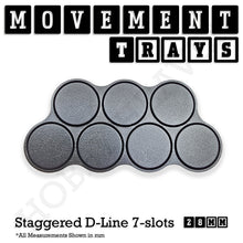 Load image into Gallery viewer, 28mm Movement Trays for Tabletop Games | Wargaming | Full Range - ModelBricks
