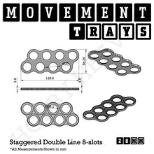 Load image into Gallery viewer, 28mm Movement Trays for Tabletop Games | Wargaming | Full Range - ModelBricks
