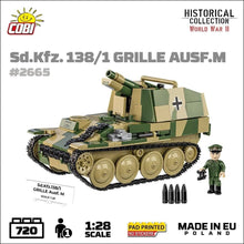 Load image into Gallery viewer, Sturmpanzer 38(t) Grille Ausf. M brick model - COBI 2665 - 720 bricks
