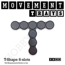 Load image into Gallery viewer, 28mm Movement Trays for Tabletop Games | Wargaming | Full Range - ModelBricks
