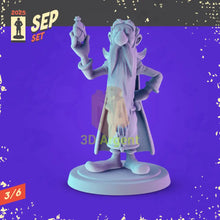 Load image into Gallery viewer, Tintin &amp; Asterix Miniatures Set – 3D Printed 32mm Resin Figures RPG D&amp;D Display
