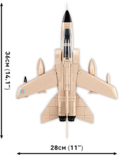 Load image into Gallery viewer, Tornado GR1 "MIG Eater" brick plane model - COBI 5854 - 527 bricks
