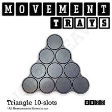 Load image into Gallery viewer, 28mm Movement Trays for Tabletop Games | Wargaming | Full Range - ModelBricks

