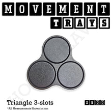 Load image into Gallery viewer, 28mm Movement Trays for Tabletop Games | Wargaming | Full Range - ModelBricks
