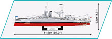 Load image into Gallery viewer, USS Arizona (BB-39) brick model battleship - COBI 4843 - 2046 bricks

