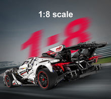 Load image into Gallery viewer, V12 Hyper Car RC brick model kit - CADA C61053W - 4449 bricks
