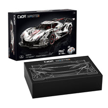 Load image into Gallery viewer, V12 Hyper Car RC brick model kit - CADA C61053W - 4449 bricks
