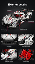 Load image into Gallery viewer, V12 Hyper Car RC brick model kit - CADA C61053W - 4449 bricks
